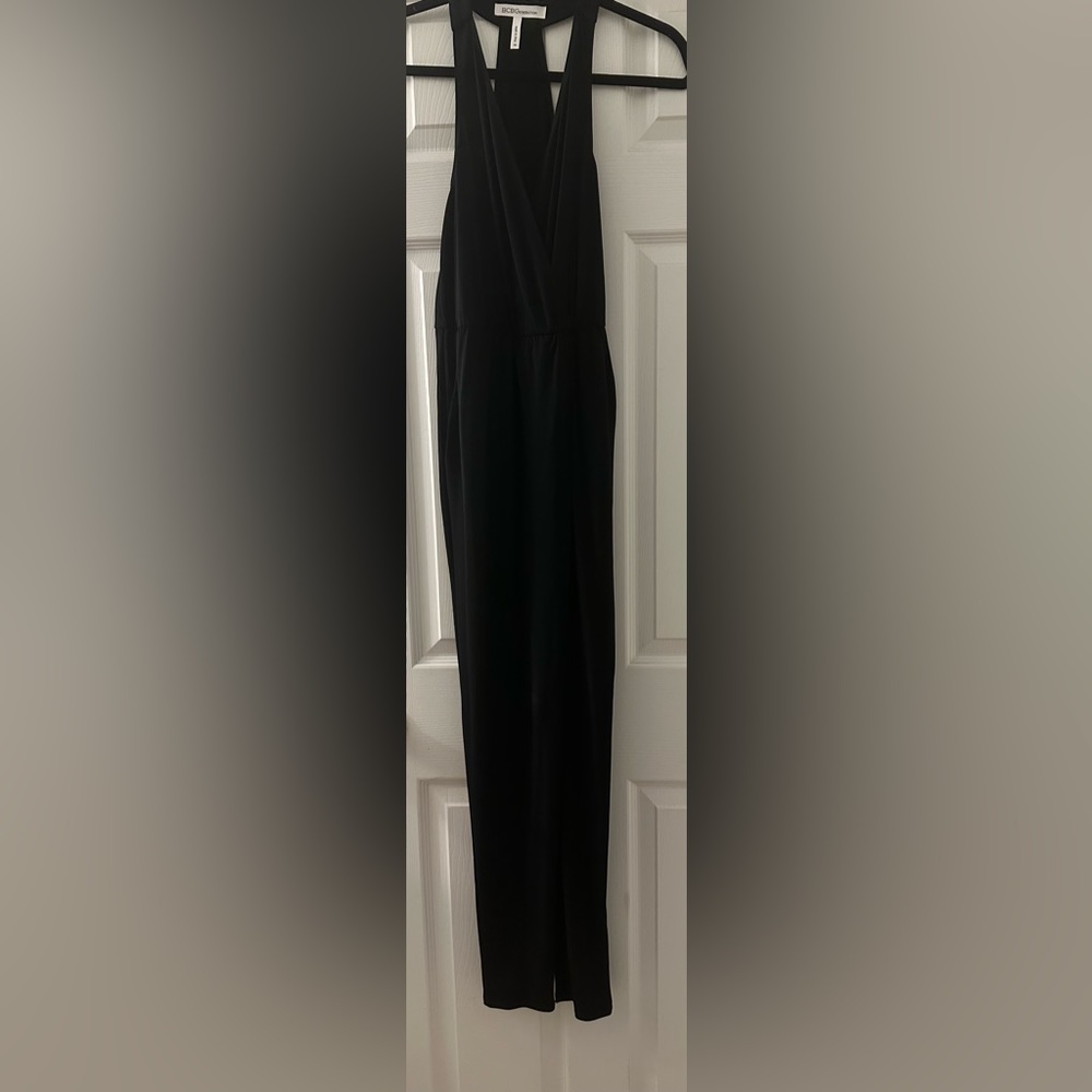 BCBG black jumpsuit